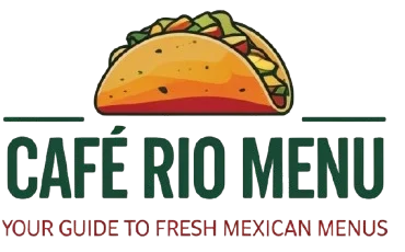 Cafe Rio Menu
