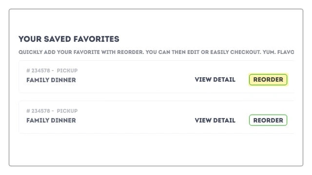 Reorder
